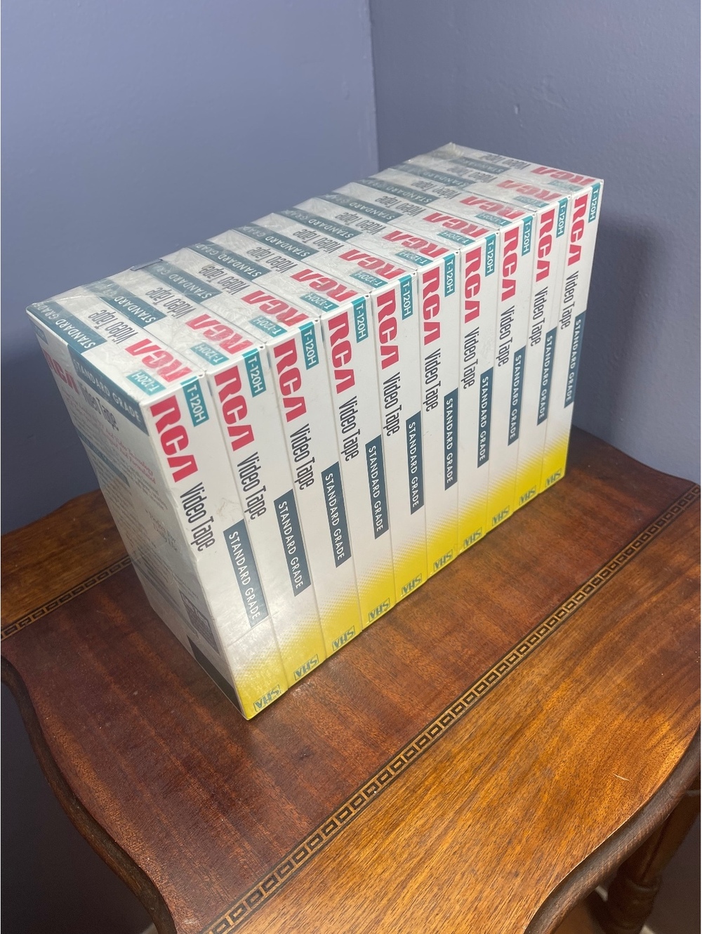 RCA Standard Grade VHS Video Tape 10 Pack T-120H Sealed
